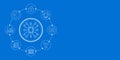 Internet of things icon set. IOT Symbols design. Smart device. Industry. Artificial intelligence. Automated machine