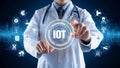 Internet of Things (IoT) Health Care Concept.