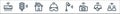 internet of things line icons. linear set. quality vector line set such as network, heartbeat, camera, street light, smart glasses