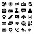 Internet Of Things Solid Icons Pack Royalty Free Stock Photo