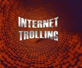 Internet Trolling Cyber Hate Instigator 3d Rendering