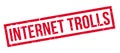 Internet Trolls rubber stamp