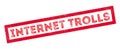Internet Trolls rubber stamp Royalty Free Stock Photo