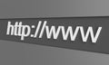 Internet web address http www Royalty Free Stock Photo