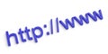 Internet web address url http www Royalty Free Stock Photo