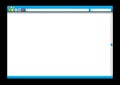 Internet web browser blue slider