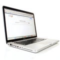 Internet web browser isolated on white background Royalty Free Stock Photo