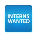 Interns Wanted shiny blue square button