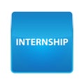 Internship shiny blue square button