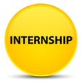 Internship special yellow round button