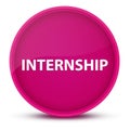 Internship luxurious glossy pink round button abstract