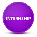 Internship luxurious glossy purple round button abstract