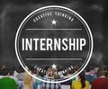 Internship Skills Temporary Management Trainee Concept