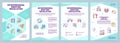 Interpersonal emotion regulation brochure template