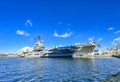 Interpid Navy ship, museum, New York city, USA Royalty Free Stock Photo