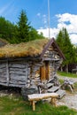 A wooden troll house in Norway