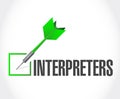 interpreters check dart illustration