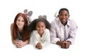 Interracial Family Royalty Free Stock Photo