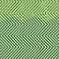 Intersected, interweaved irregular lines, stripes green grid pattern. Interlocking, weaved curvy and jagged lines, stripes.