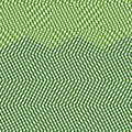 Intersected, interweaved irregular lines, stripes green grid pattern. Interlocking, weaved curvy and jagged lines, stripes.