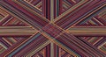 intersecting colorful striped pattern abstract Royalty Free Stock Photo