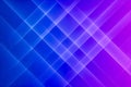 Intersecting diagonal lines in shades of blue and purple create a glowing geometric grid pattern with a modern abstract look and a Royalty Free Stock Photo