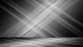 Intersecting diagonal translucent geometric planes creating a layered abstract pattern Royalty Free Stock Photo