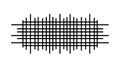 Intersecting Line Pattern Abstract Geometric Grid Background Vector, vector design Generative AI Royalty Free Stock Photo
