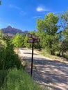 Intersection of Zion Park Blvd and Dixie Lane