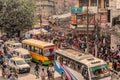 The intersection of Jamal and Kanti path in Kathmandu, Nepal