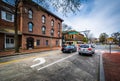 The intersection of Loockerman Street and State Street in Dover, Delaware.