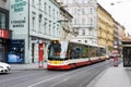 Prague streetscape Royalty Free Stock Photo