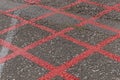 Intersection red lines