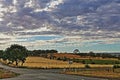 Intersection of Seppeltsfield road in Barossa Valley Vineyards in South Australia