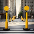 Intersection signposts ensuring safe and efficient navigation