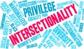 Intersectionality Word Cloud Royalty Free Stock Photo