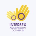 Intersex Awareness Day vector