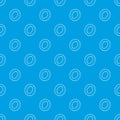 Intersex sign pattern vector seamless blue