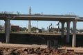 Interstate 69 Bridge Construction Near Houston, Texas Royalty Free Stock Photo