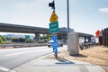 Interstate 5 freeway entrance sign