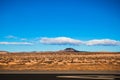 Interstate 15 highway from California to Nevada pass through Mojave desert.