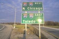 Interstate highway sign