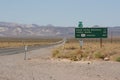 Interstate Road Sign.