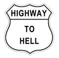 Interstate Road Sign. Royalty Free Stock Photo