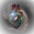 Interstellar Heart Collage