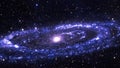 Interstellar space travel universe to the M31 Spiral Galaxy.