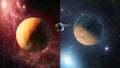 Interstellar travel and dimensional portals, spaceships exploring new planets. Exoplanet