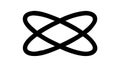 Intertwined Abstract Knot - Unity, Complexity, Endless Loop vector design Generative AI Royalty Free Stock Photo