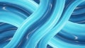 Intertwined Glossy Blue Tubes with Reflective Surfaces and Highlights 735. 153850 Royalty Free Stock Photo