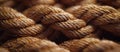 Intertwined Rope Patterns Close Up Royalty Free Stock Photo